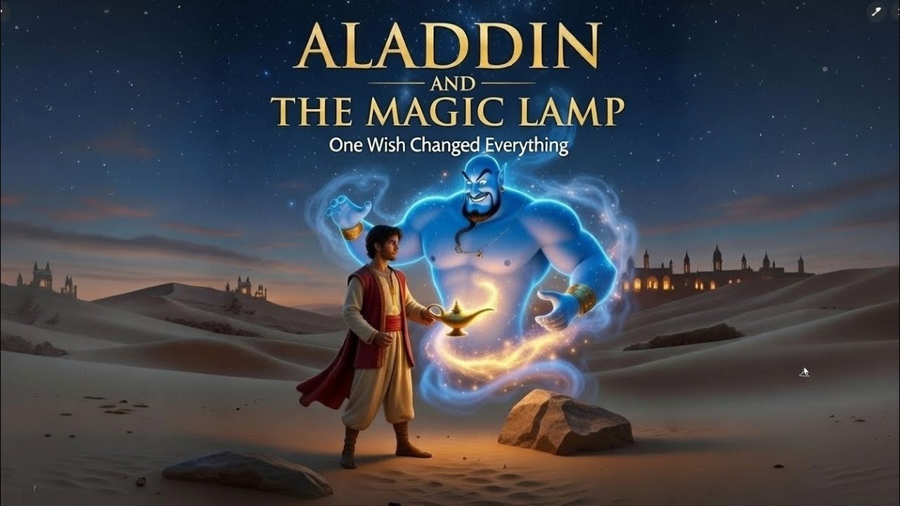 ALLADIN AND THE MAGIC LAMP - One Wish Changed Everything