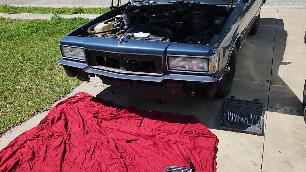 1989 chevrolet caprice bumper filler removal