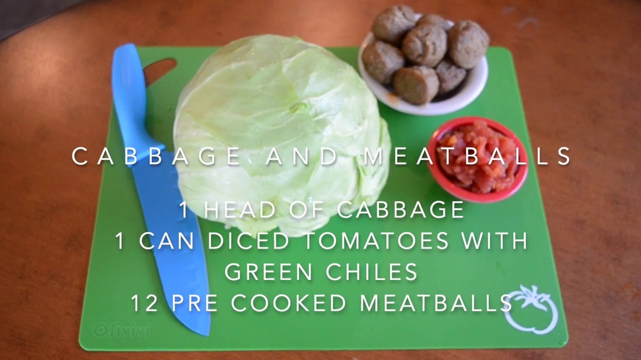 Cabbage and Meatballs