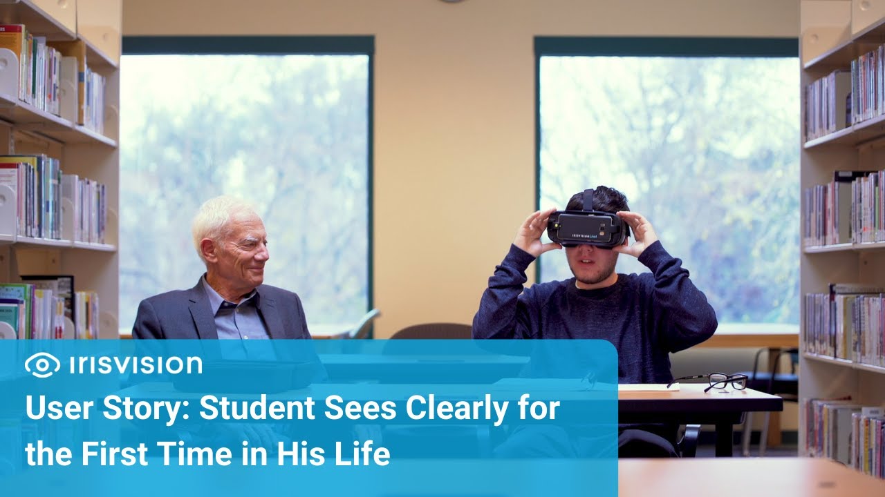 User Story: Student Sees Clearly for the First Time in His Life