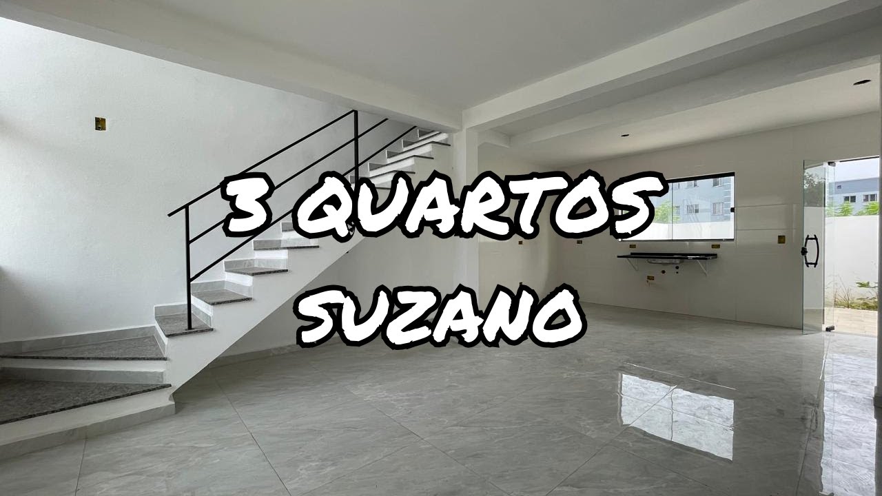 Lindo Sobrado com 3 Quartos, a Venda no Bairro Cidade Édson em Suzano, SP