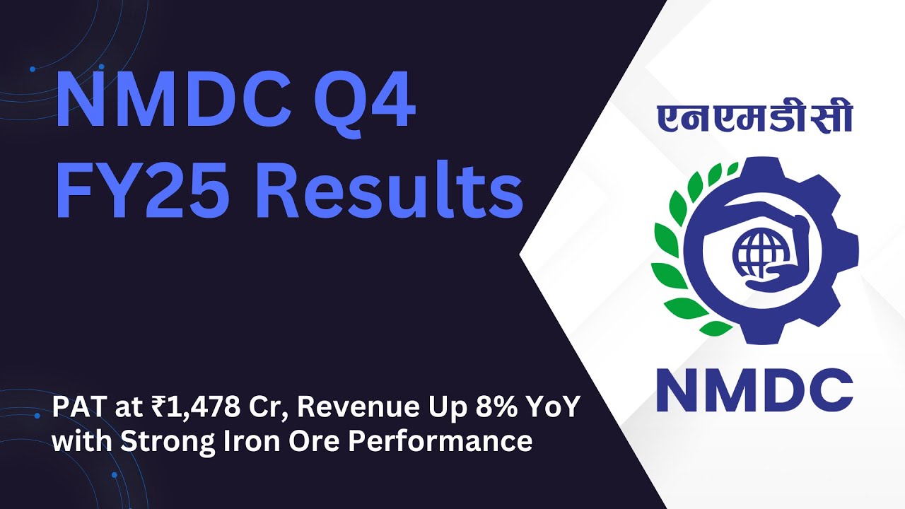 NMDC Q4 FY25 Results: PAT at ₹1,478 Cr, Revenue Up 8% YoY with Strong Iron Ore Performance