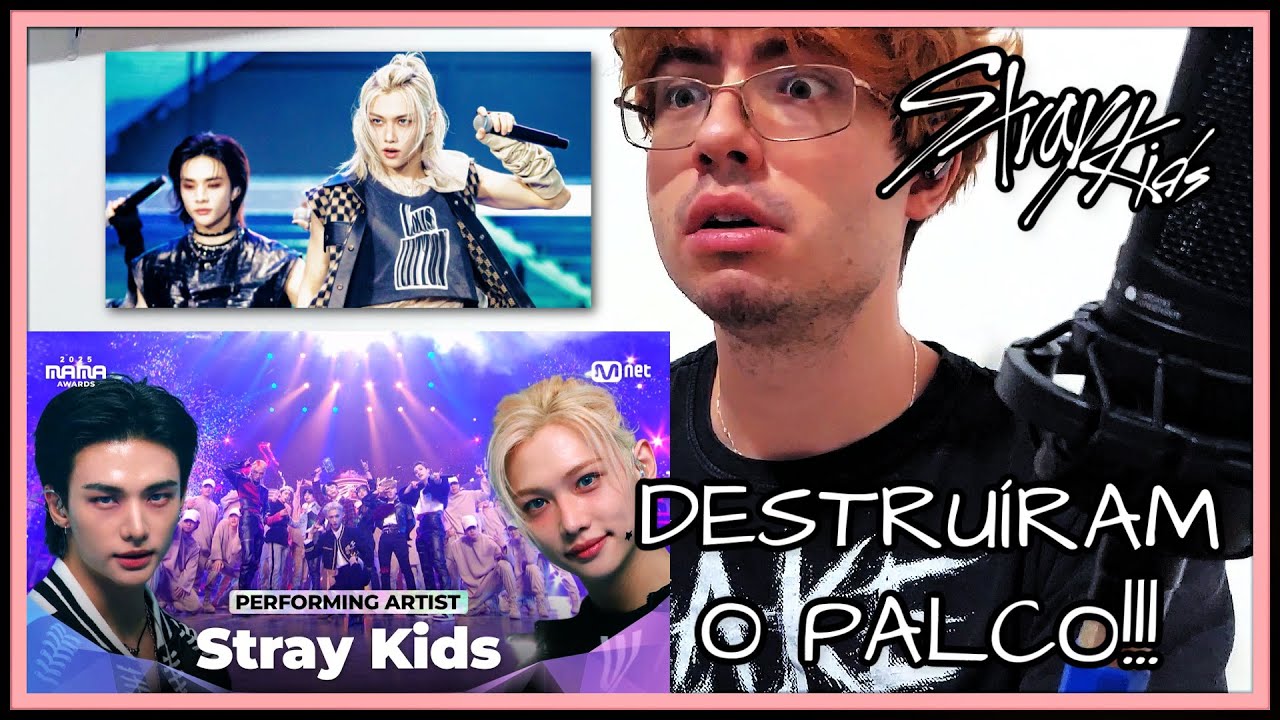 Reagindo ao STRAY KIDS no MAMA 2025!!! 🎤⚡ [Stray Kids Mama 2025 Reaction]