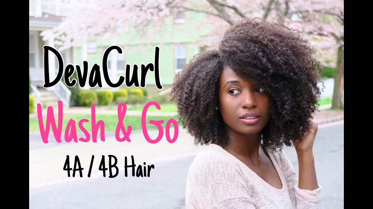 DevaCurl Products on 4A/4B hair: Wash & Go and Review