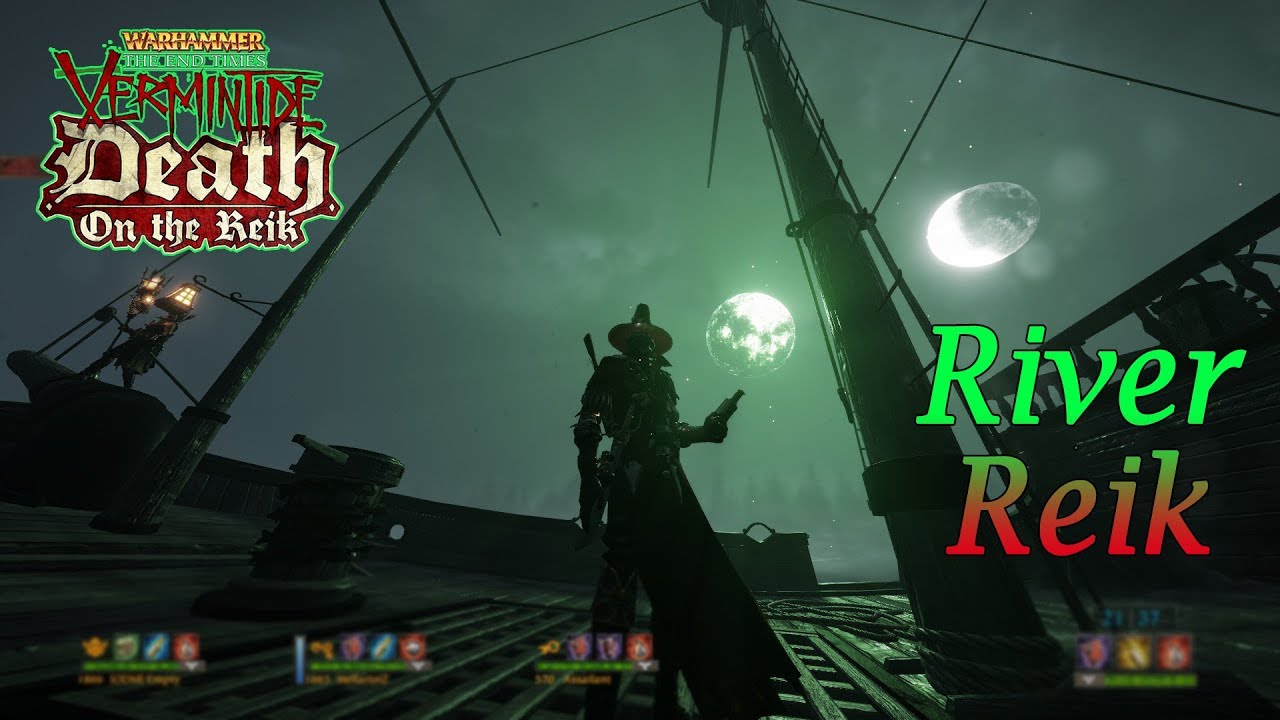 Warhammer: End Times - Vermintide - River Reik (Nightmare) All tomes & grims