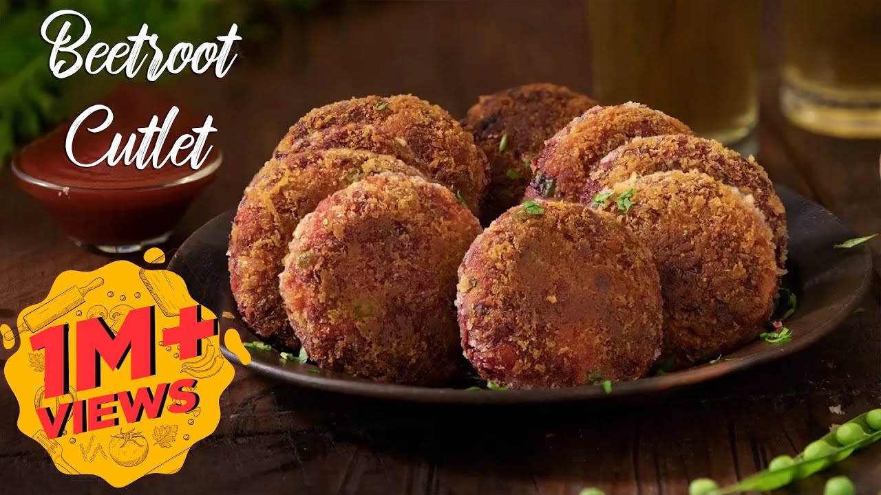 Beetroot Cutlet | Evening Snack | Quick Snack Recipe | Beetroot Kebab