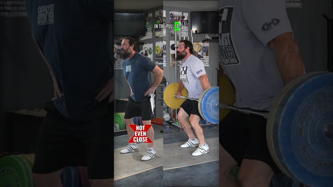 Leg Drive vs Extension in the Snatch & Clean