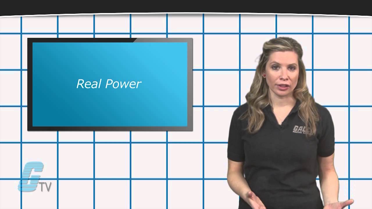 Real Power VS Reactive Power.  What's the Difference? - A GalcoTV Tech Tip | Galco