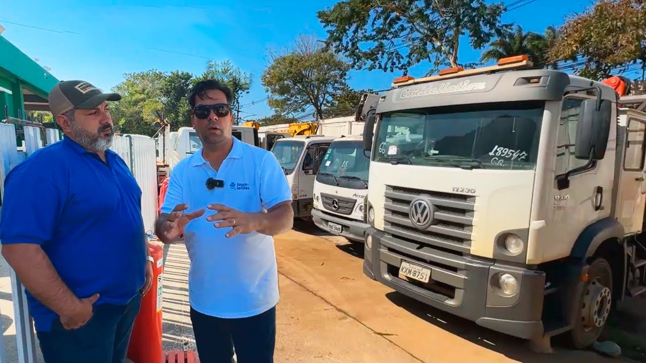 AINDA VALE A PENA COMPRAR NO LEILÃO?*frota de caminhão munck*