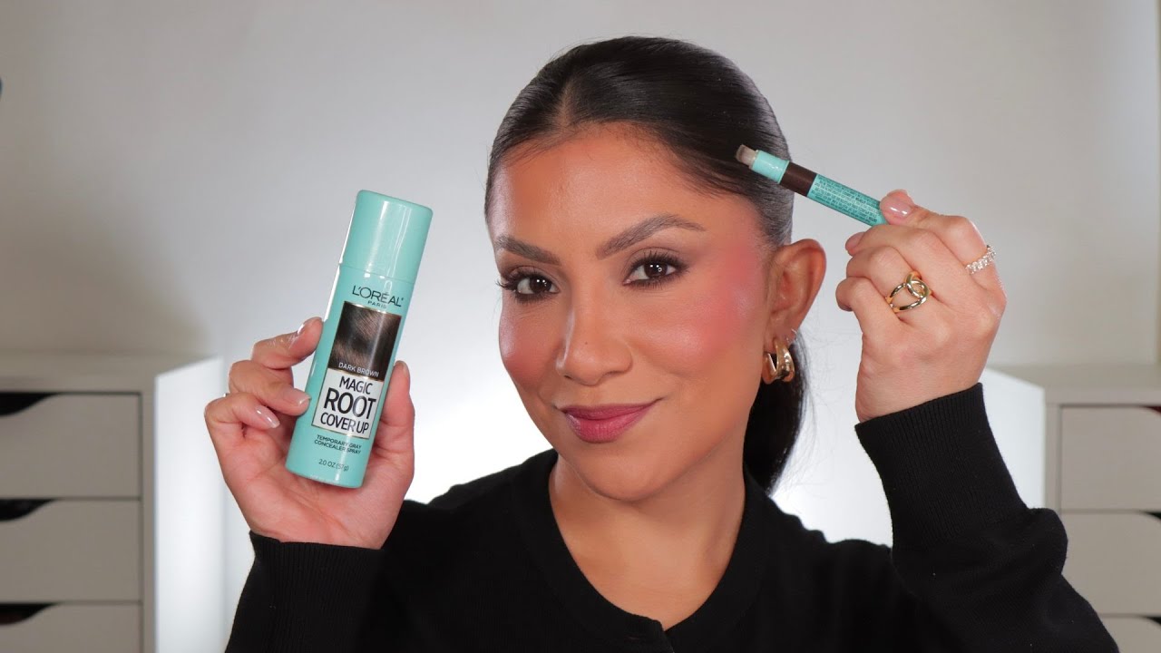 How to Touch Up Roots & Fill Thin Hair with L’Oréal Magic Root Cover Up
