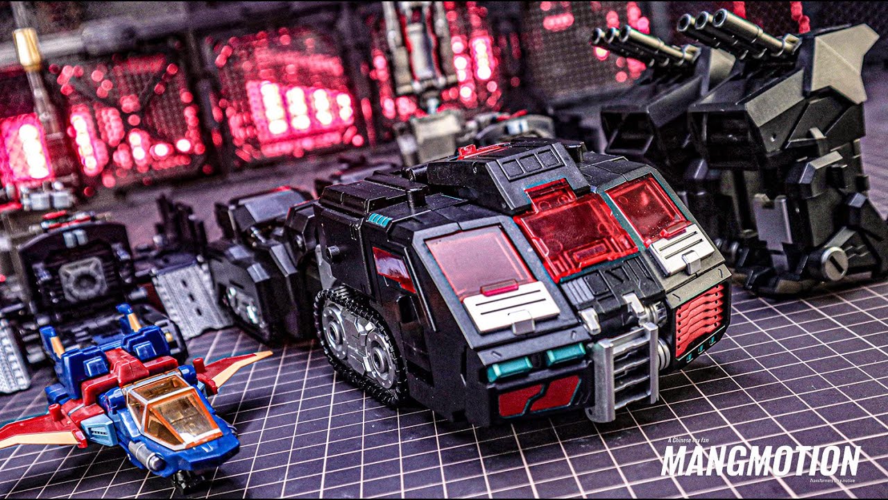 TFCTOYS STC-01T Темный спаситель TFC Немезида Прайм покадровая анимация и обзор.