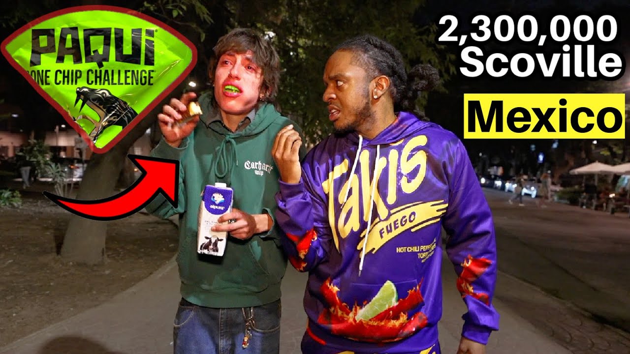 World's Hottest Chip Challenge in Mexico
