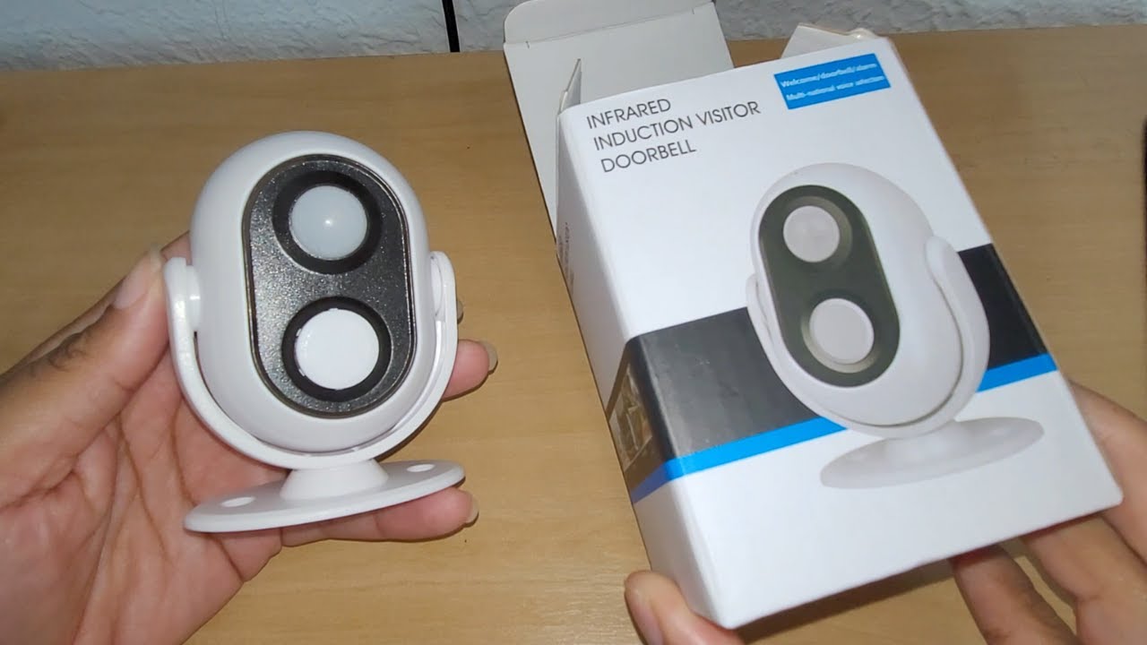 sensor de presen&ccedil;a 3 em 1 com infravermelho para lojas salas e anunciador bem vindo