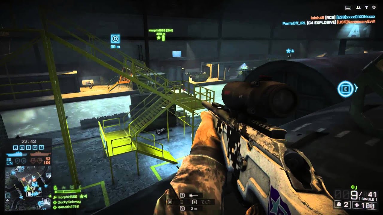 Battlefield 4 FYJS Man Handling Aggressive Recon #30 (Battlefield 4 Multiplayer Naval Strike BF4)