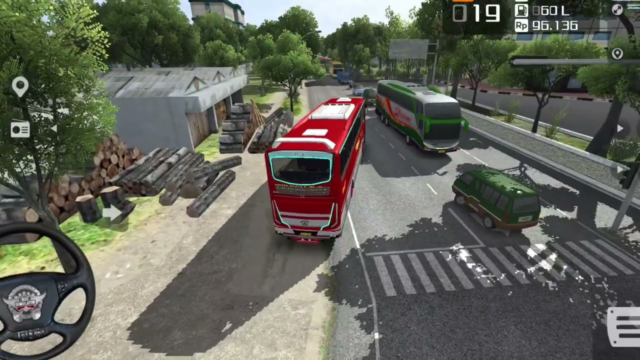 Bus legens PO tunggal dara ll livery bussid