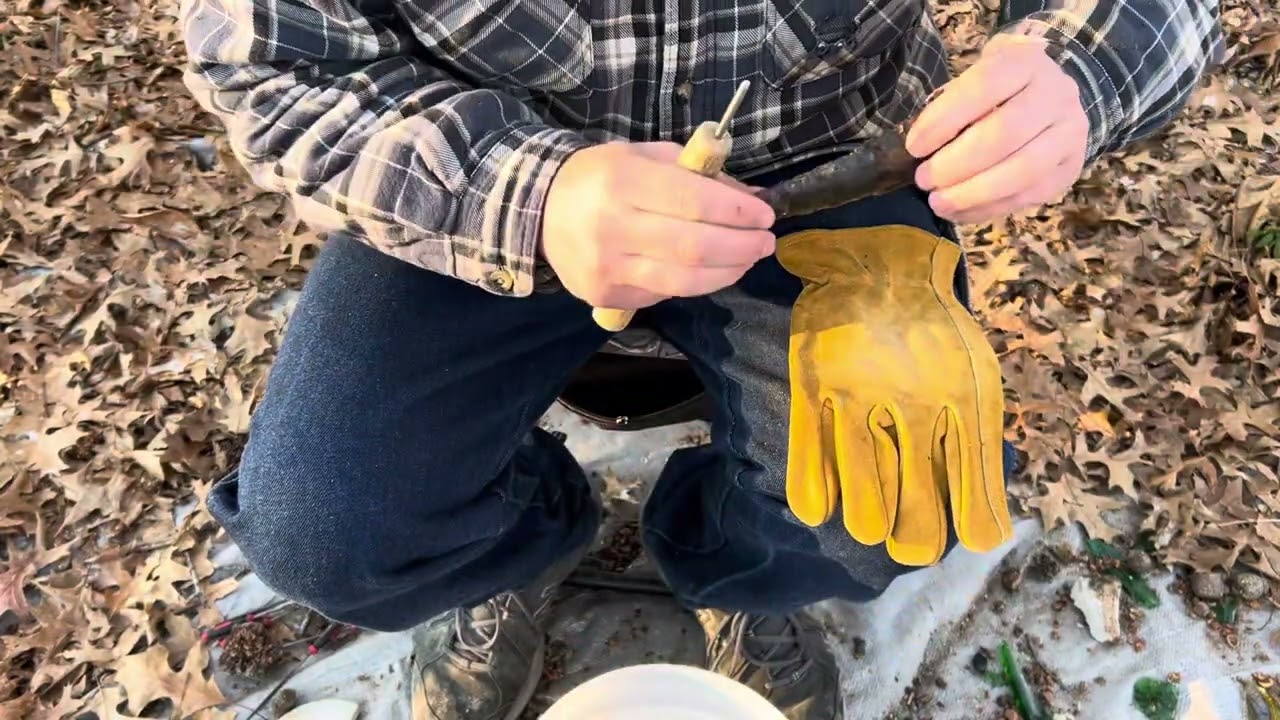 Win or lose big brown glass knapping part 2