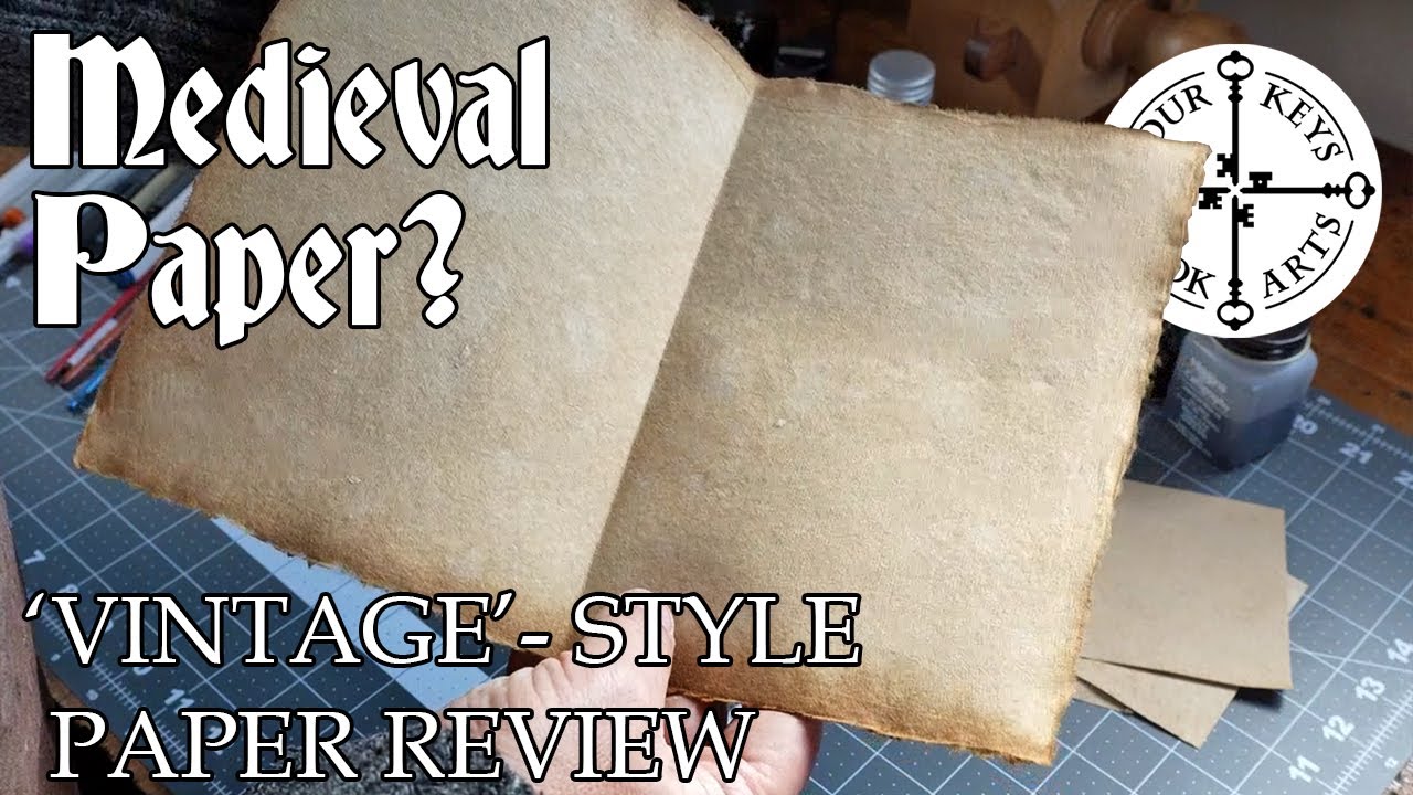 Is This Medieval Paper? Full Test & Review: Nomad Craft Co. Handmade Antique-Style Recycled Paper