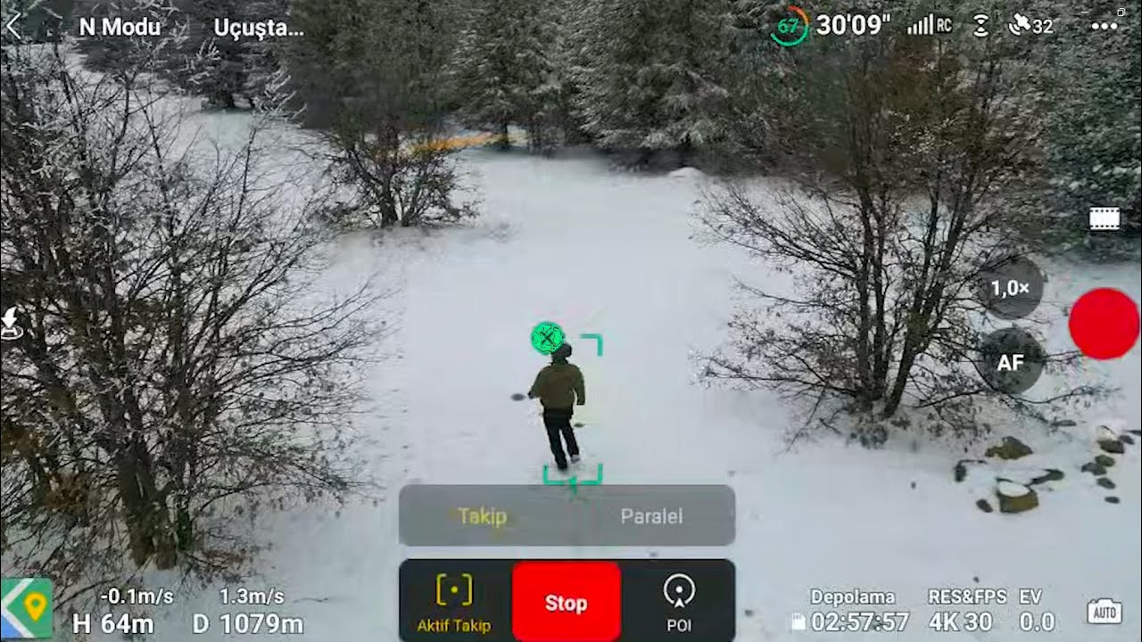 DJI Mini 3 Dron ile Aktif Takip Nasıl Yapılır ve Nelere Dikkat Etmek Gerekir!