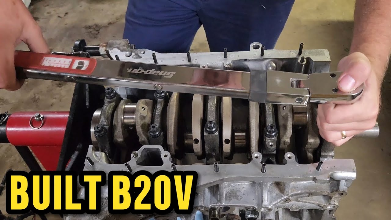 BUILT B20 VTEC EM1 Civic Si | Bottom End Assembly