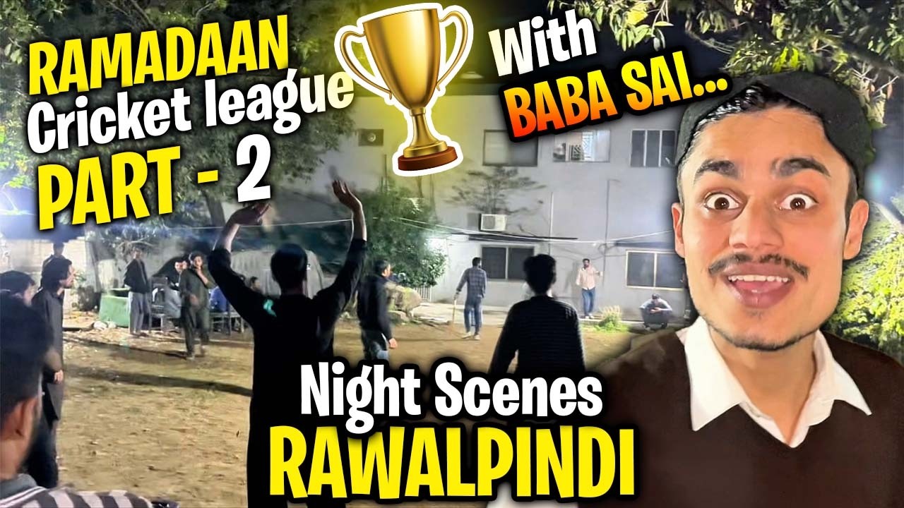 Ramadan Street Cricket | Night Cricket Scene In Rawalpindi |Part 2 2026
