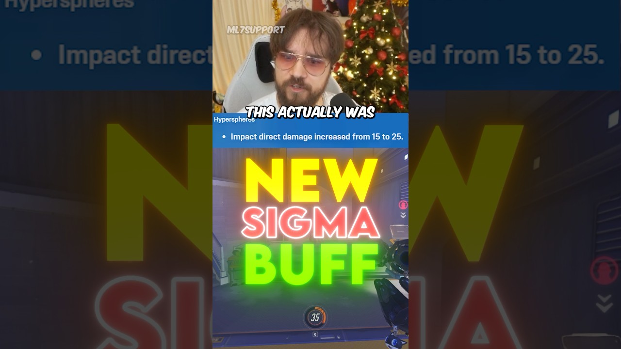DON&rsquo;T IGNORE this Sigma 👨&zwj;🔬 BUFF #overwatch2 #gaming #overwatch
