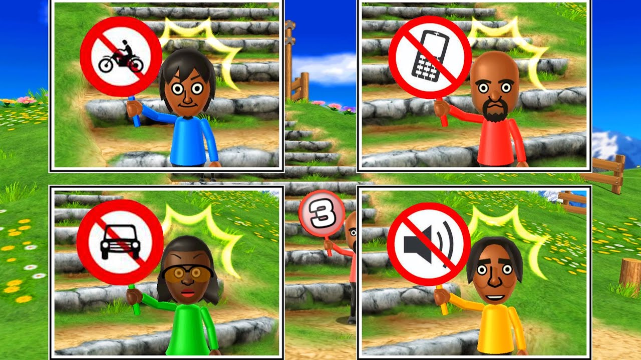 Wii Party All Dangerous Minigames with Yuya (Master Difficulty Challenge)