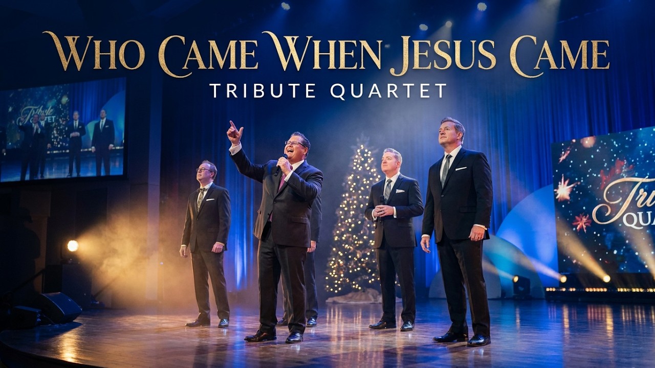 Who Came When Jesus Came &ndash; Tribute Quartet [Official Christmas Performance]