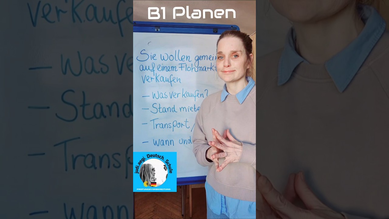 B1 telc + DTZ - Planen #deutschlernen #deutschkurs # telc # dtz #deutschlernen