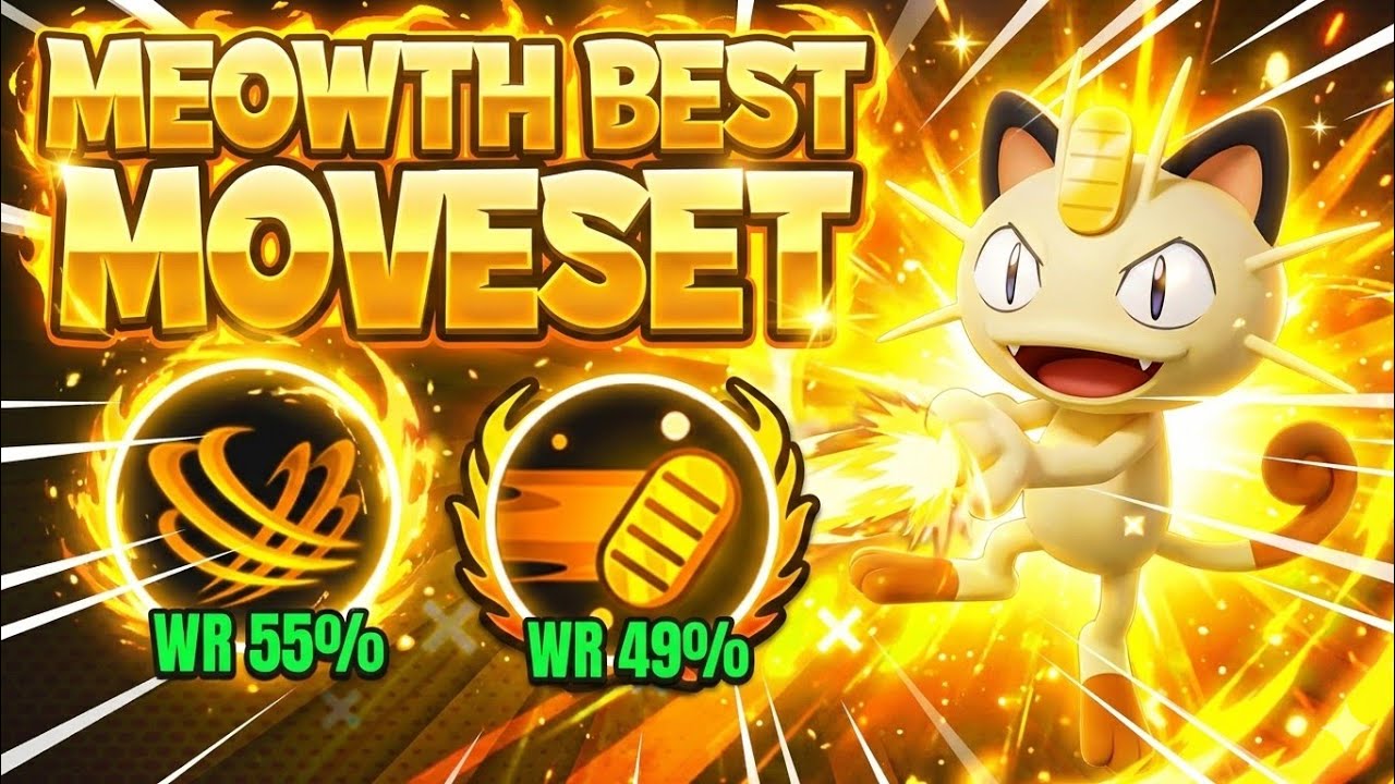 MEOWTH Feels ABSOLUTELY BROKEN! 🔥 Insane Damage & Carry Potential | Pokémon UNITE