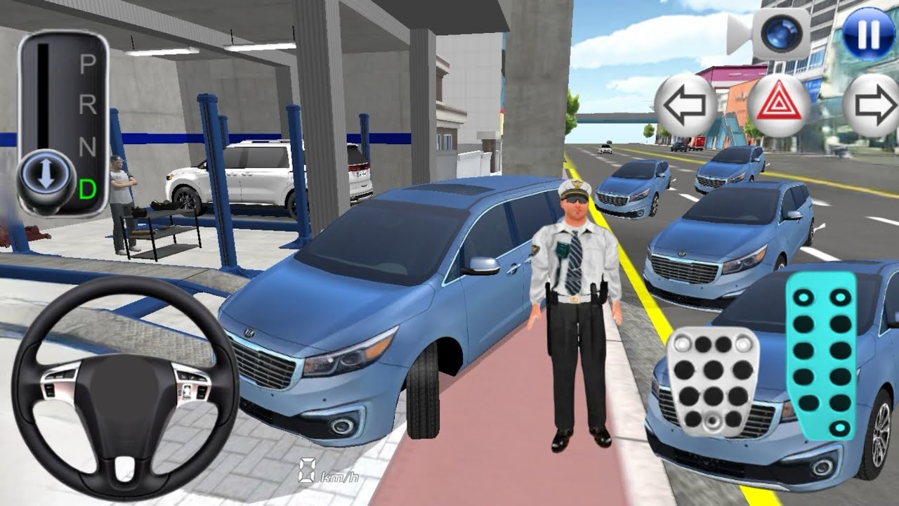 All new 3-D game end car repairing shop and car wash the parking and android gameplay #gameplay 