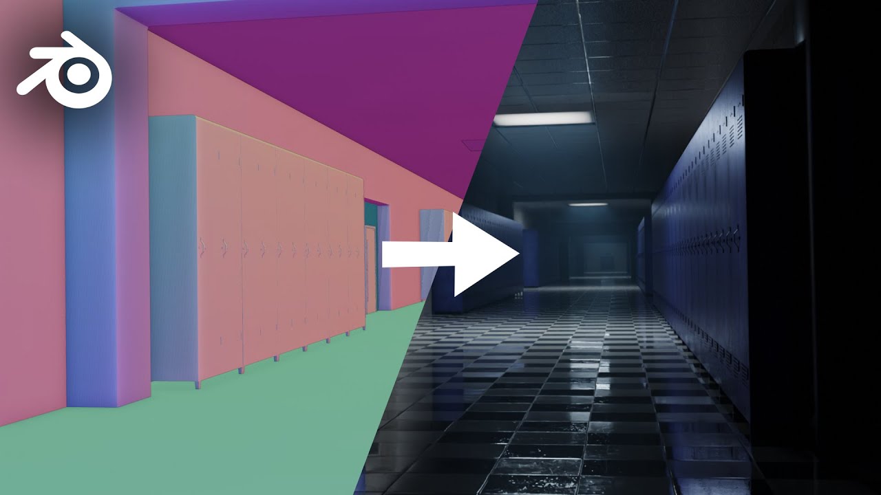 How I Made This Liminal Blender Scene In Minutes