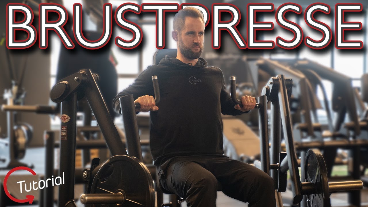 Brustpresse - Brustmuskulatur richtig trainieren! | Tutorial | Kernfit
