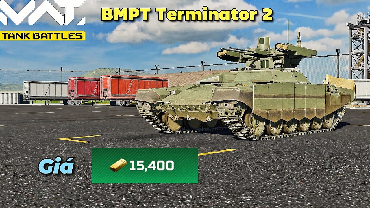 BÌNH LUẬN | MWT Tank Battles Pháo tự hành BMPT Terminator 2 giá 15,400 vàng