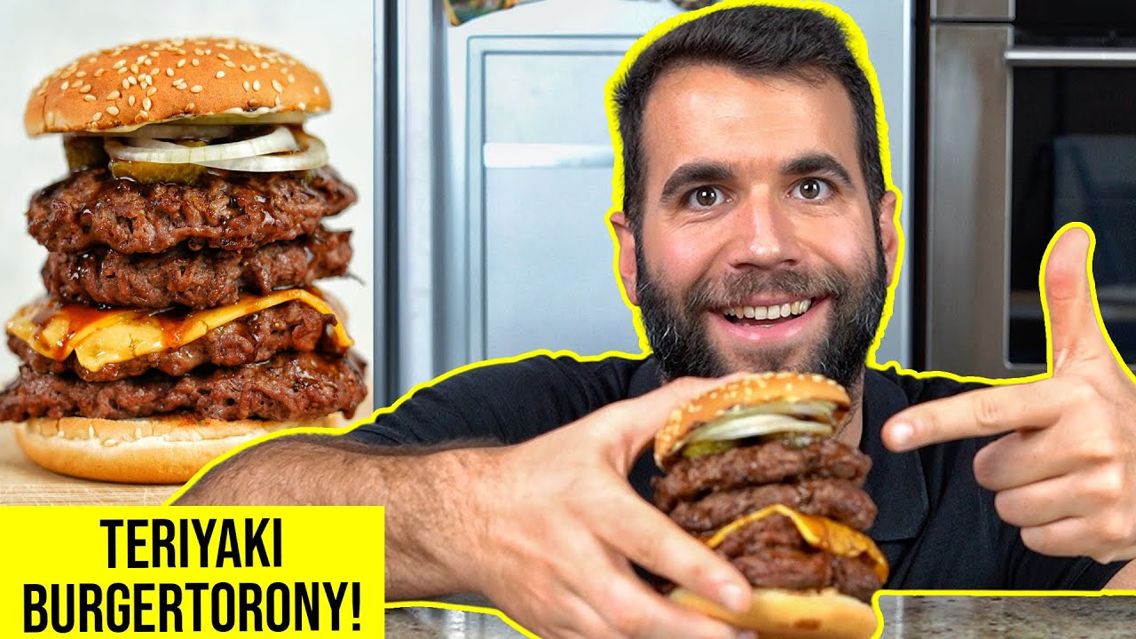 N&Eacute;GYH&Uacute;SOS TERIYAKI TORONY BURGER!