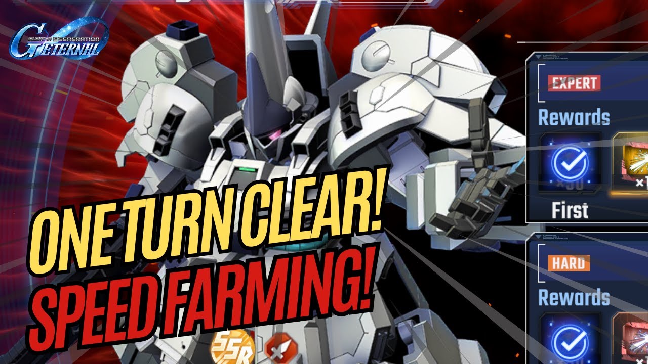 One Turn Clear! EXPERT Over.on Boss | Fierce Enemy Assault | SD G Gen Eternal