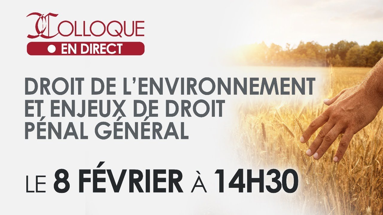 Droit de l’environnement et enjeux de droit pénal général