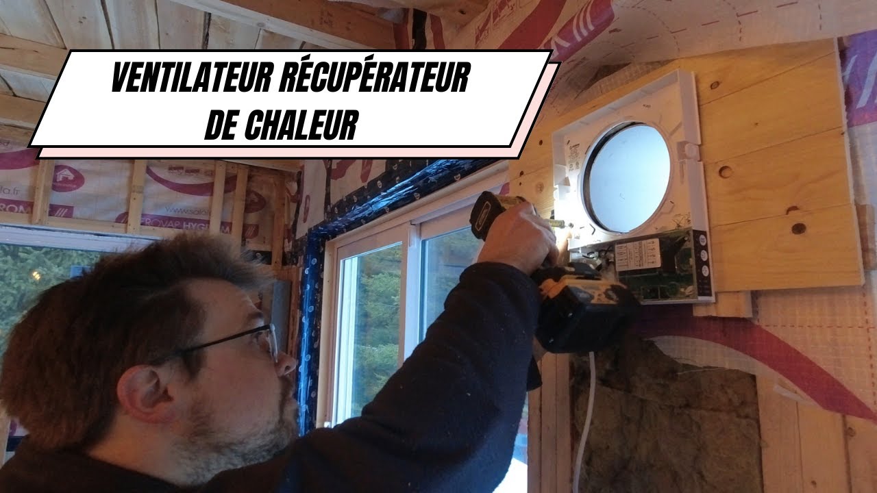Comment installer un VRC dans une mini-maison? (Productair Vento A50) 💨﻿🏡💨