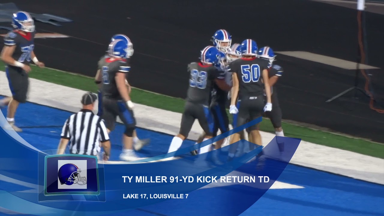 Louisville Leopards at Lake Blue Streaks Football Highlights 9 17 2021