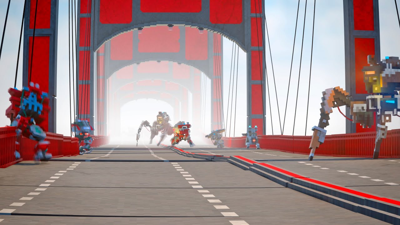 Long Bridge with Robots #2 Teardown