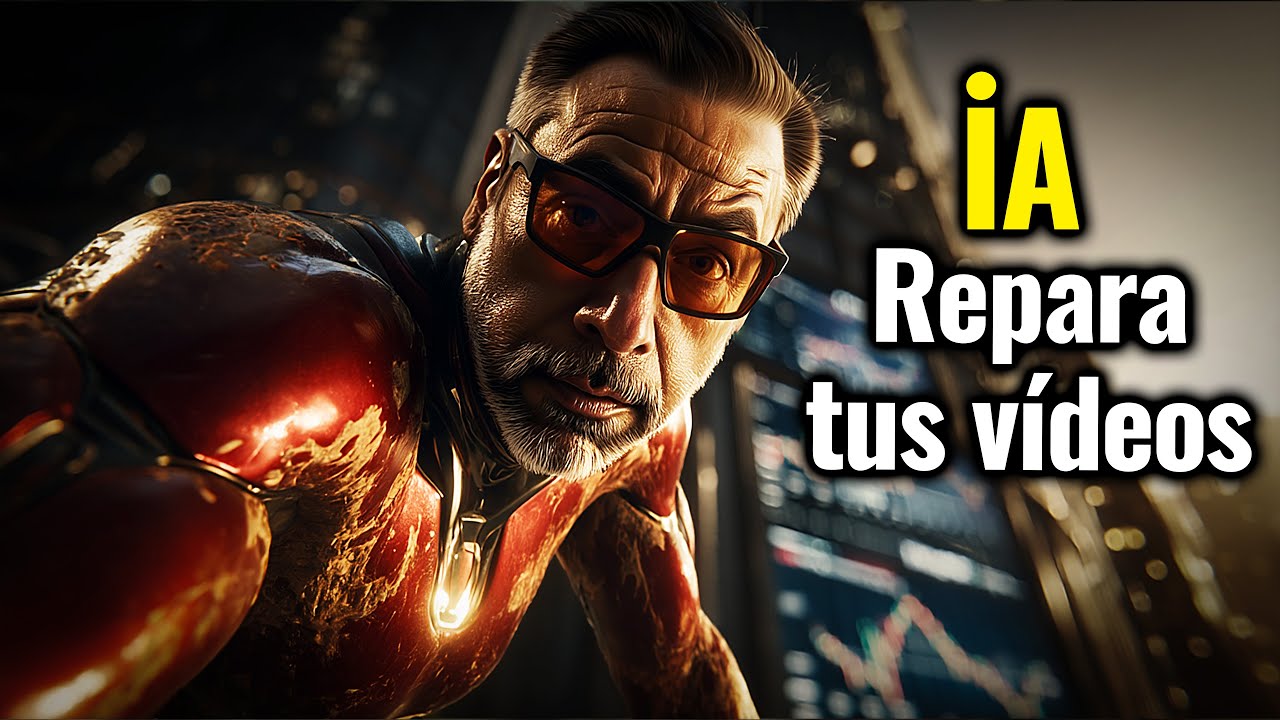 🚨 Esta IA ¡REPARA TUS VÍDEOS!