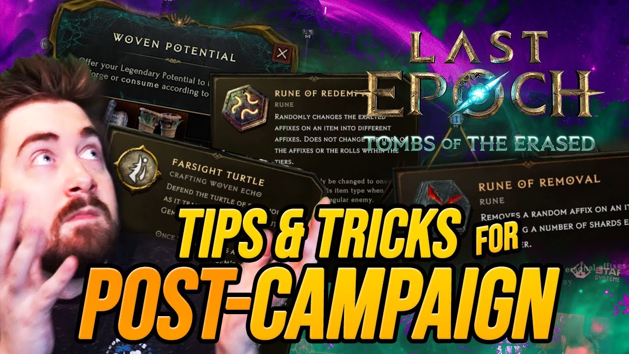 Tips to help your EARLY ENDGAME
