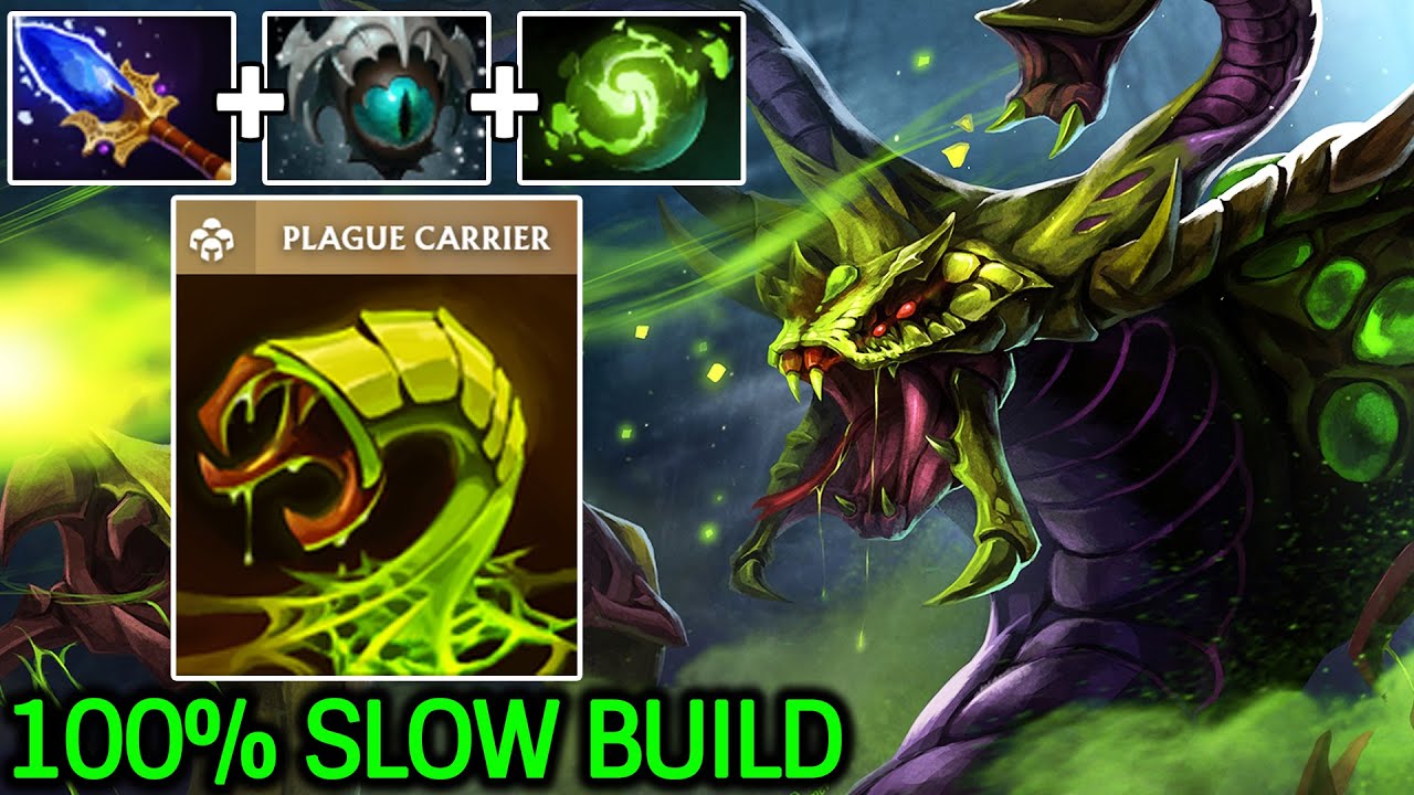 VENOMANCER SUPER CANCER – 100% Slow with Skadi Build Dota 2