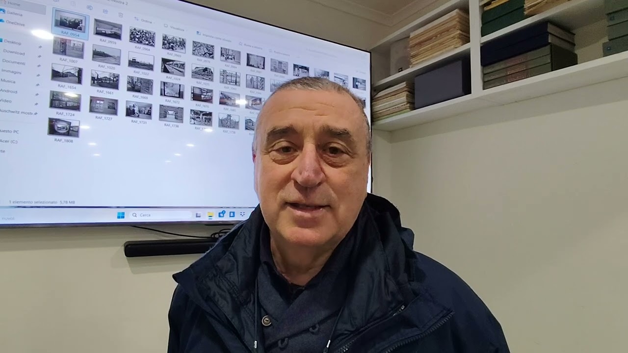 Raffaele Federico  autore della mostra su Audchwitz 