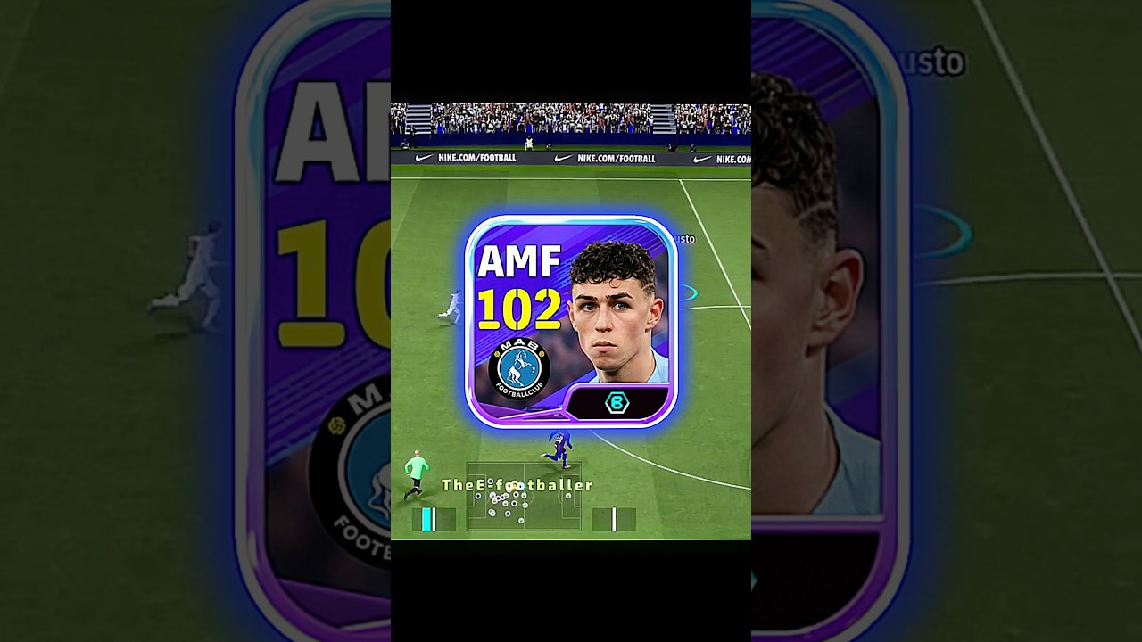 Английская лига Foden 🔥 #efootball #efootball2026 #pes