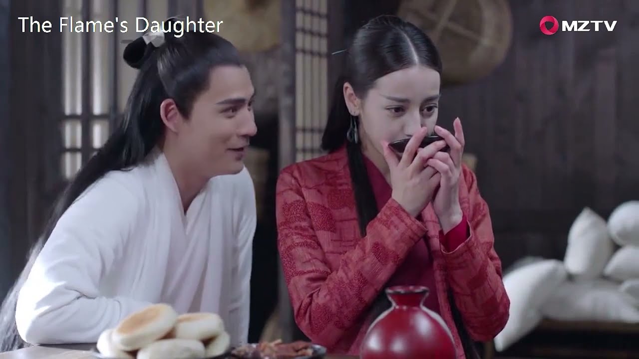 he flirts with her??she becomes shy when seeing his beloved【The Flame's Daughter】