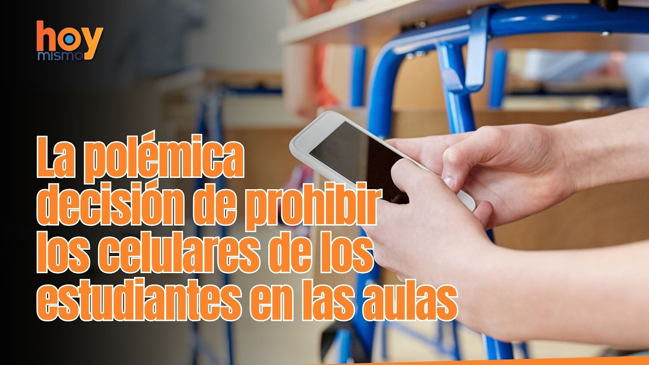 La polémica decisión de prohibir los celulares de los estudiantes en las aulas