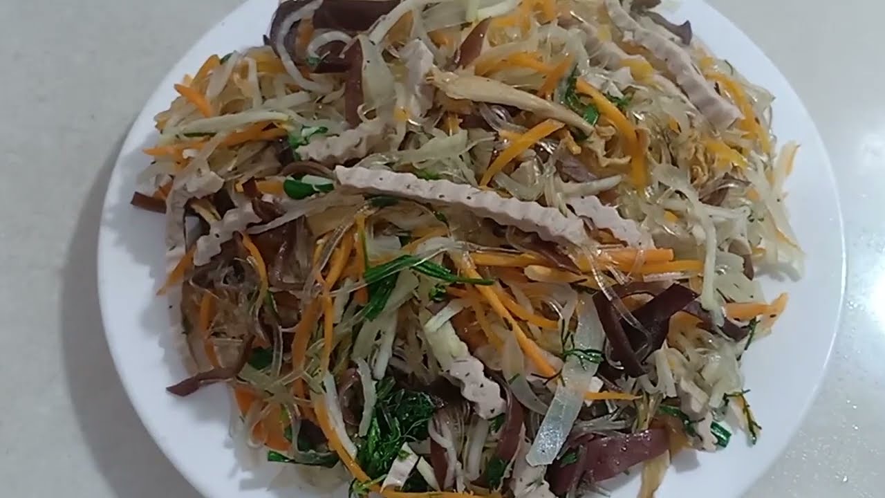 CÁCH LÀM MIẾN HẤP MĂNG KHÔ THẬP CẨM KHÔNG BỊ DÍNH CHÙM NGON.
