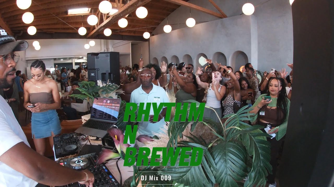 R&B, Afrobeats & Dancehall LIVE DJ Mix | Rhythm & Brewed | DJ Mix 009