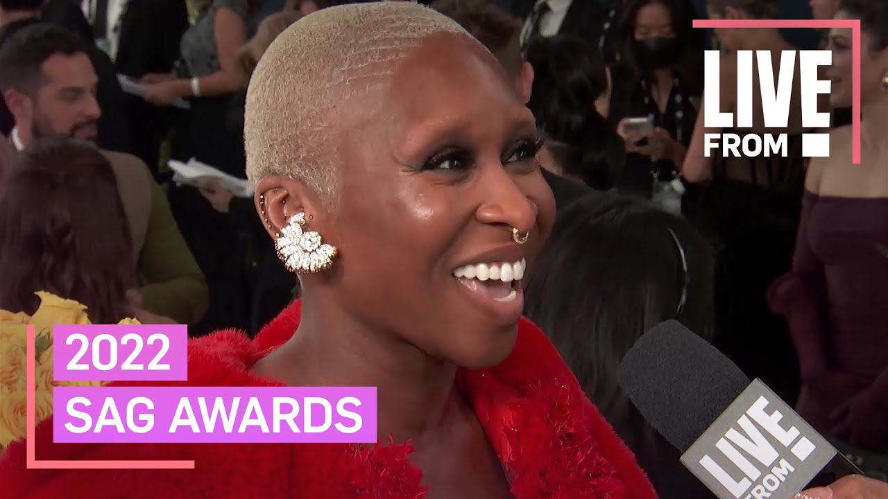 Cynthia Erivo Channels Aretha Franklin in 2022 SAG Awards Look | E! Red Carpet & Award Shows