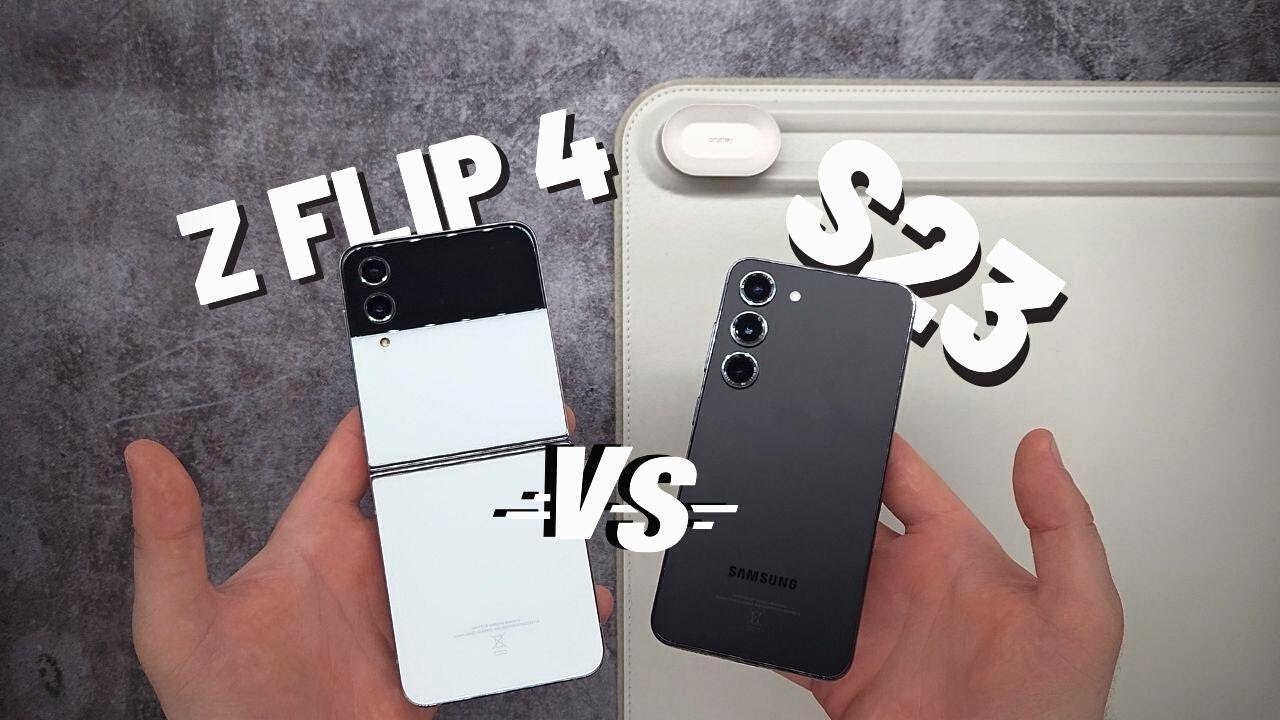 Galaxy S23 vs Galaxy Z Flip 4 | Qual é o melhor top de linha?